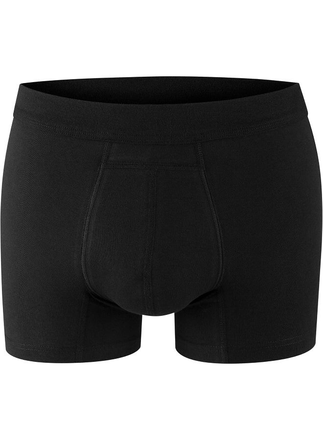 PROTECHDRY Washable Urinary Incontinence Cotton Boxer Brief Underwear with Front Absorbent Area - Image 1